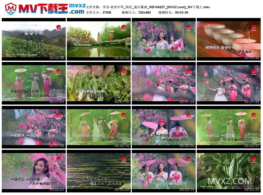 李美-茶香中华_国语_流行歌曲_MB104227